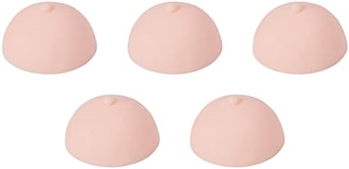 5X 3D Tattoo Areola Practicing Skin Silicone Fake Breasts Chest Pleural Practice Mould for Beginners Permanent Makeup
