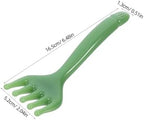Scalp Massager Comb 2pcs Resin Scalping Tool for Head Face Neck Portable Scalp Scraper for Travel