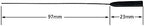 Soundlink Open Fit Hearing Aid Tube Cleaning Tool Earpiece Earmold Hearing Aid Vent Cleaner (2pcs)