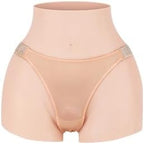 Silicone Gaff Panties Butt Lift Underwear Male to Female for Crossdresser Cosplay Transgender Drag Queen