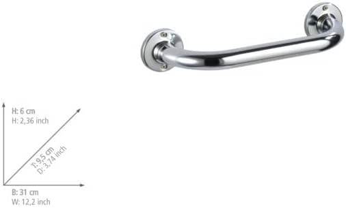 Wenko 17879100 Basic Bathtub Grip, 31 cm