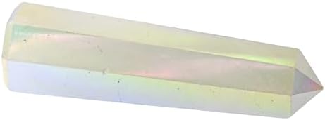 Amazing Gemstone Angel Aura Quartz Crystal Towers ~ Natural Healing Crystal Point Obelisk for Reiki Healing and Crystal Grid (2" to 3" Inch)