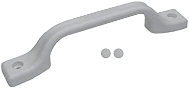 Plastic Grab Handle-Entry Door Assist Bar for RV, Trailer, Camper, Motor Home, Cargo Trailer, Boat-OEM Replacement (White)