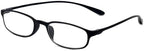 Calabria 718 Flexie Oval Reading Glasses Men/Women Bendable Single Power Readers Flexible Lightweight Durable TR-90 Frame