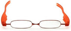 Foldable Reading Glasses Mini Pocket Reader Presbyopic Glasses Large Glasses Frame