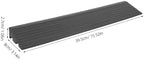 Garage Floor Ramp Curb Mat Car Wash Grille Strips Wide Ramp for Outdoor Use