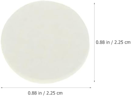100Pcs Cotton Essential Oil Diffuser Pads - Aromatherapy Replacement Pads for Home Office Car and More - Ideal for Daily Use