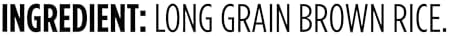 Amazon Grocery, Brown Long Grain Rice, 5 Lb