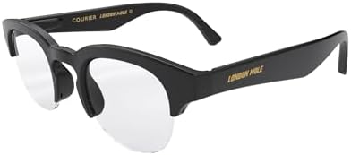 LONDON MOLE® Courier reading glasses | Modern vintage browline readers | Men’s Women’s Unisex | Spring hinges