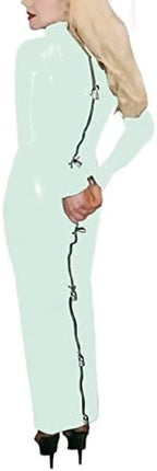 Lockable Costume Lockable Dress Bag Wear Male Women Night Club Wear,Light Green,M