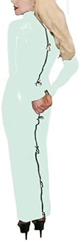 Lockable Costume Lockable Dress Bag Wear Male Women Night Club Wear,Light Green,M