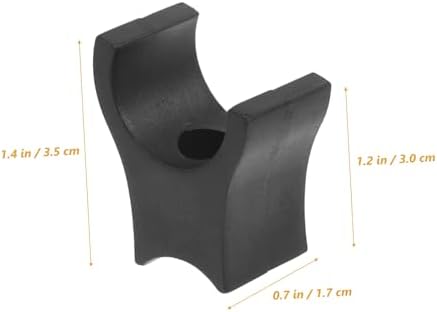 Healeved 4Pcs Universal Wheelchair Support Blocks Sturdy Replacement Parts for Wheelchair Seat Rail Guide Compatible Models