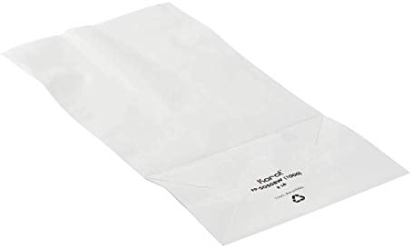 Karat 8lb Paper Lunch Bags - White, 1,000 Count - Versatile Paper Bags for Small Business, Snacks, Popcorns or Party Favor - Sturdy, Self-Standing, Reusable