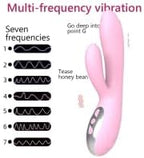 8 Powerful Modes New Bullet Rabbit Rose Adult Tools for Woman Device for Women and Men