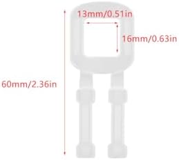 100 Pack Box Packing Strapping Buckles Plastic Manual Banding Clip Gripper Seals for Packaging Strapping Banding Roll Polyester Strapping 1/2 Inch Strap Coil Polyester Pull Tape Pull Webbing