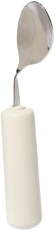 Homecraft Queens Angled Cutlery, Left-Handed Angled Spoon, Lightweight Ergonomic Adaptive Spoon, Cutlery with Easy-to-Grip Handles for Limited or Weak Grasp, Adaptive Utensil for Independent Eating