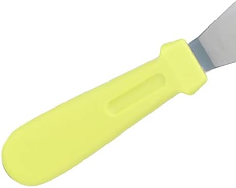Wax Spatula, Wax Applicator Sticks with Ergonomic Handle 8 Inch Stainless Steel Hair Removal Spatula Straight Wax Mixing Knife for Home and Salon Use