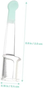 FRCOLOR 6pcs Visible Ear Spoon Head Accessories Earwax Removal Tips Professional Ear Cleaning Tool Replaceable Tips