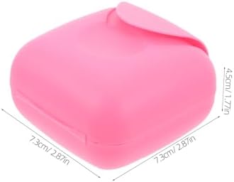 VALICLUD Portable Storage Plastic Case Lid Compact Storage Container for Period Cups