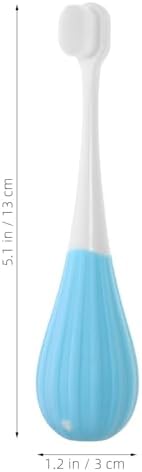 DOITOOL Soft Bristle Toothbrush for 2-5 Years, Blue Manual ’s Toothbrush with Ultra-Soft Bristles for Sensitive Gums and Oral Care