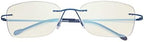 Eyekepper Reader Lady Frameless Computer Reader Double Focus Reading Glasses