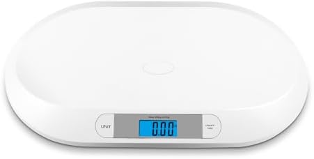 SIKE Feline Scale, Digital Portable Pet Dog Cat Scale; Comfort Baby Scale, 44 Pound Capacity, 3 Weighing Modes, Accurate Digital Scale for Infants, Toddlers, and Babies