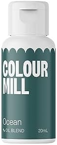 Colour Mill Oil-Blend Food Coloring, 20 Milliliters - Ocean