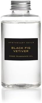 Black FIG VETIVER Refill - Set of 2 - Zodax Apothecary Guild Reed Diffuser - 120 ml