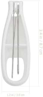 Veemoon 2pcs Button Hook and Zipper Puller Dressing Aid Tool, Simple Button Assist and Zipper Pulling Helper for Elderly and Arthritis Patients, Clothes Wearing Assistance
