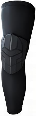 Protective Neoprene Wrestling Knee Pads - Anti-Slip Flexible Sports Knee Pads - Robust Breathable Compression Sleeve - Wrestling Gear for Basketball, Volleyball, Workouts, Training, and More (X-Large)