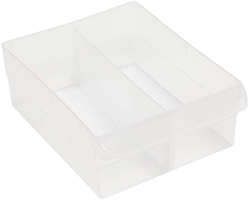 Akro-Mils 40717 Length Dividers for Plastic Storage Hardware and Craft Cabinet Large Drawers, (6-Pack), Clear