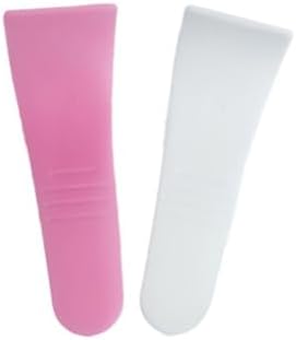 20 Pcs Hair Wax Removal Spatulas Depilatory Cream Scrapers Hair Wax Cleaning Sticks Plastic Makeup Spatulas Waxing Scraper Applicators
