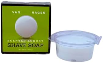 Men's Luxury Scented Shave Soap 3.5 oz – PACK 4 – Classic Wet Shaving Soap for Safety Razors – Rich, Lubricating Lather with Premium Scent – For use in shave and bath