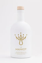 Le Maniot Extra Virgin Olive Oil, 500mL, Glass Bottle, Family-Owned, Complex Robust Flavor, Cold Extracted, Koroneiki Olives