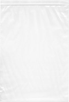 Plymor 13" x 18" (Pack of 200), 4 Mil Heavy Duty Zipper Reclosable Plastic Bags