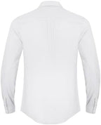 JEKAOYI Button Down Linen Shirts for Men Casual Long Sleeve Regular Fit Cotton Beach Shirts with Pocket