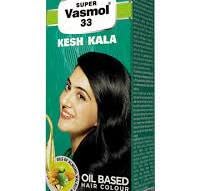 VAS.MOL Super 33 Kesh Kala (50 ml) Makes Hair Naturally Black Hair Dye - Emulsion Type Kesh Kala
