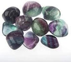 Pachamama Essentials Rainbow Fluorite Tumbled Stone - Healing Stone 20-25mm (5)