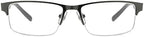 IRONMAN mens Momentum Rectangular Reading Glasses
