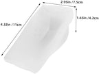 2pairs Highpads for Women Men Invisible Silicone Height Increase Insoles Comfortable Heel Lift Inserts for Shoes Reusable Foot Pads