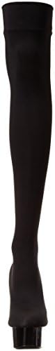 Ellie Shoes Women's 609-Ski Stiletto Stretch Lycra Thigh High Boot