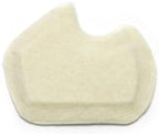 Dr. Jill's Foot Pads, Latex Free, YJ30-4055, Sesamoid Pad Skived 1/4" Felt -Right- (12 Pack) Dancers Pad