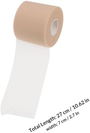 Angoily Sports Wrap Bandages 4pcs Set with Sponge Athletic Tape Breathable Skin Protective Elastic Wraps for Injury Support and Physical in Outdoor Sports