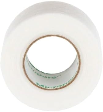 BB Micropore Tape 1530-1 (3 Rolls) 1 inc x 10 Yards, White