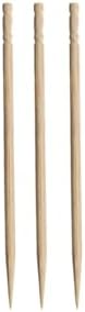 Traditional Single Point Wooden Toothpicks Made from Bamboo, Bulk Pack (500), -1 Container (500)