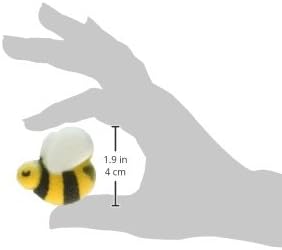 Lucks Dec-Ons Decorations Molded Sugar/Cup-Cake Topper, Bumble Bees Assortment, 1 Inch, 176 Count