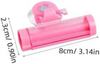 FRCOLOR Manual Toothpaste Extruder Facial Cream Squeezer 5pcs Rolling Toothpaste Pump for Home
