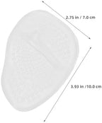 FOMIYES 10 Pairs Silicone High Heel Inserts Ball of Foot Cushions Anti-Slip Forefoot Shoe Pads Thickened Shock Absorption Insoles for Women’s Dress and Sports Shoes