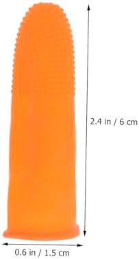 100pcs Wear-Resistant Protectors Fingertip Covers for Guitar Nail Protection