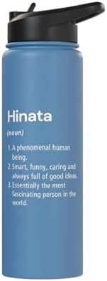 Hinata Name Definition Dictionary Stainless Steel Insulated Water Bottle